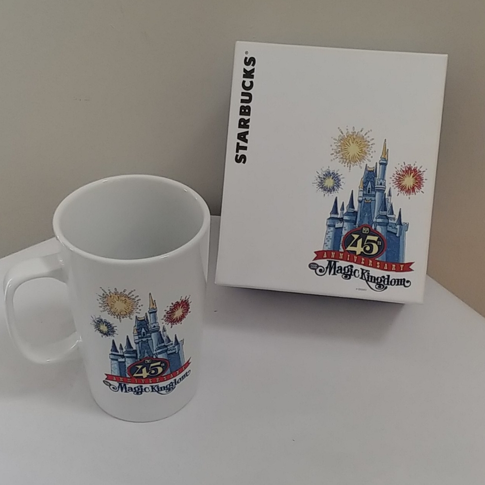 Disney/Starbucks 45th Anniversary Coffee Mug